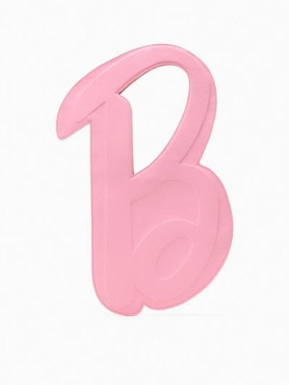 Zara Barbie Pink Leather B Tote Bag NWT RARE Limited Edition